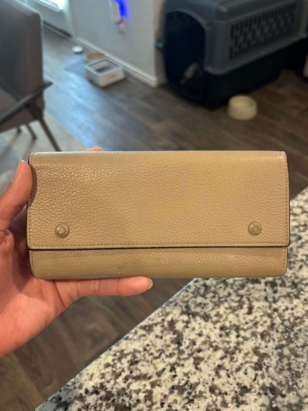 Celine Large Flap Multifunction Wallet